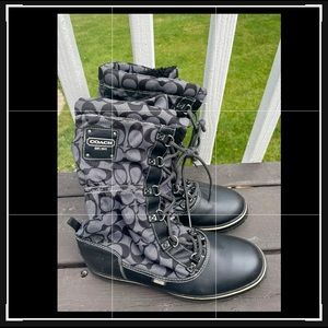 Coach women’s boots size 9.5